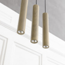Lampa wisząca drewniana LED Chimes UMAGE naturalny dąb 02165