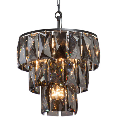 Lampa wisząca duże kryształy Vitaluce VE5276-1/6+1