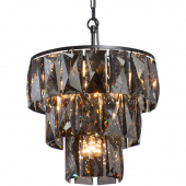 Lampa wisząca duże kryształy Vitaluce VE5276-1/6+1