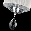 Lampa wisząca elegancka, chromowana z kryształami Miraggio Maytoni Modern MOD602-00-N