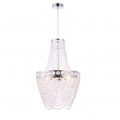 Lampa wisząca fontanna akrylowych kryształów Perseo Candellux 31-57495