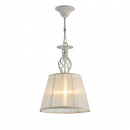 Lampa wisząca Grace transparentny, duży abażur, kryształy Maytoni Classic ARM247-PL-01-G