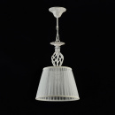 Lampa wisząca Grace transparentny, duży abażur, kryształy Maytoni Classic ARM247-PL-01-G