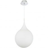 Lampa wisząca kropla, białe szkło Dewdrop Maytoni Modern P225-PL-300-N