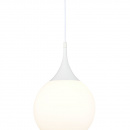 Lampa wisząca kropla, białe szkło Dewdrop Maytoni Modern P225-PL-300-N