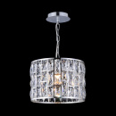 Lampa wisząca kryształowe płytki w chromowanej ramie Gelid Maytoni Modern MOD184-PL-01-CH