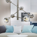 Lampa wisząca kule na stalowym pręcie Migo Candellux 36-72481