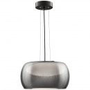 Lampa wisząca LED - dymiony klosz 40 cm Solen Maytoni MOD073CL-L13B3K