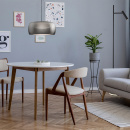 Lampa wisząca LED - dymiony klosz 50 cm Solen Maytoni MOD073PL-L16B3K