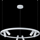 Lampa wisząca LED okrąg z sześcioma obrotowymi spotami LED Satellite Maytoni MOD102PL-L42W