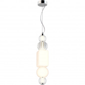 Lampa wisząca LED z dmuchanego szkła Collar Maytoni Modern P069PL-L35CH3K