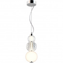 Lampa wisząca LED z dmuchanych, szklanych kul Collar Maytoni Modern P069PL-L16CH3K