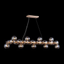 Lampa wisząca nad stół złote, szklane bańki Dallas Maytoni Modern MOD547PL-25G