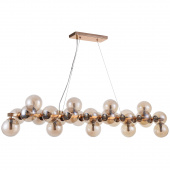 Lampa wisząca nad stół złote, szklane bańki Dallas Maytoni Modern MOD547PL-25G