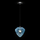 Lampa wisząca, niebieski klosz Globo Maytoni Modern P053PL-01BL
