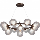 Lampa wisząca okrągła ze szklanymi kloszami Vitaluce VE4841-7/12S