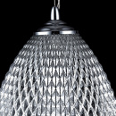 Lampa wisząca, pięknie teksturowany, szklany klosz Morenie Maytoni Modern P018-PL-01-N