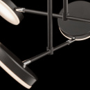 Lampa wisząca plafony LED na czarnych ramionach Fad Maytoni MOD070PL-L48B3K