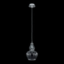 Lampa wisząca - pojedynczy, szklany klosz w formie kwiatu Eustoma Maytoni Modern MOD238-PL-01-TR