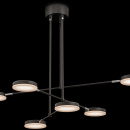 Lampa wisząca regulowane plafony LED czarne ramiona Fad Maytoni MOD070PL-L38B3K