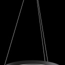 Lampa wisząca ring LED 60 cm Rim Maytoni czarna MOD058PL-L32B4K