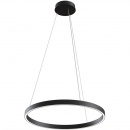 Lampa wisząca ring LED 60 cm Rim Maytoni czarna MOD058PL-L32B4K