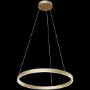 Lampa wisząca ring LED 60 cm Rim Maytoni mosiądz MOD058PL-L32BS4K