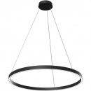 Lampa wisząca ring LED 80 cm Rim Maytoni czarna MOD058PL-L42B4K