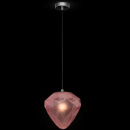 Lampa wisząca, różowy klosz Globo Maytoni Modern P053PL-01PK