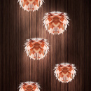 Lampa wisząca Silvia Mini UMAGE miedziana 02031