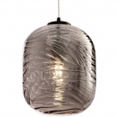 Lampa wisząca szklana, dymiona, falista Dunas Maytoni P058PL-01B