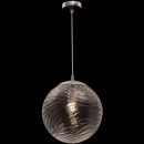 Lampa wisząca szklana kula falista 30 cm Dunas Maytoni P059PL-01CH