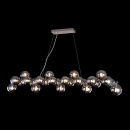 Lampa wisząca szklane bańki z ciemnego szkła 25 sztuk Dallas Maytoni Modern MOD547PL-25CH