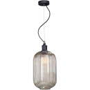 Lampa wisząca szkło prążkowane Vitaluce VE4842-1/1S