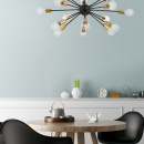 Lampa wisząca w stylu loft na 18 gołych żarówek Jackson Maytoni T546PL-18B