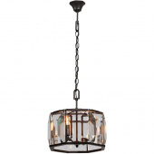 Lampa wisząca z dużymi kryształami Vitaluce VE5215-1/4