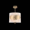 Lampa wisząca - złoty liść paproci Farn Maytoni Classic H428-PL-01-WG
