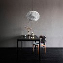 Lampa z gęsich piór Eos Large UMAGE jasnoszara 02090