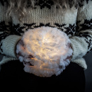 Lampa z naturalnego gęsiego pierza Eos micro UMAGE 02091