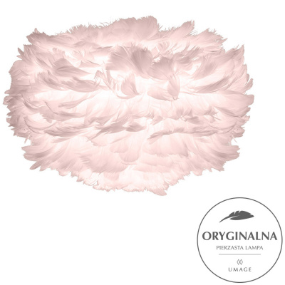 Lampa z piór naturalnych EOS Mini UMAGE jasnoróżowa 02298