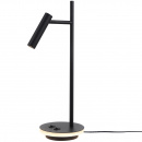 Lampka biurkowa LED nowoczesna, minimalistyczna Estudo Maytoni czarna Z010TL-L8B3K