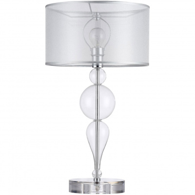 Lampka stołowa szklane kule, przeźroczysty klosz Bubble Dreams Maytoni Modern MOD603-11-N