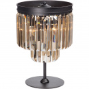 Lampka stołowa z kryształów bursztynowych, sztabkowych Vitaluce VE5154-1/3L