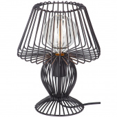 Lampka stołowa z metalowych prętów Vitaluce VE4350-1/1L