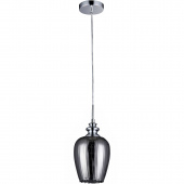 Lampka wisząca, szklany, zadymiony klosz Blues Maytoni Modern MOD033-PL-01-N