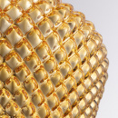 Lampka wisząca, złoty, teksturowany, szklany klosz Tommy Maytoni Modern P055PL-01B