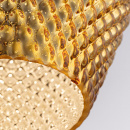 Lampka wisząca, złoty, teksturowany, szklany klosz Tommy Maytoni Modern P055PL-01B