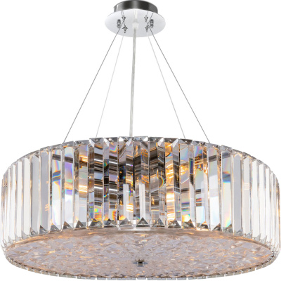 Luksusowa lampa wisząca - opalizujące kryształy Recinto Maytoni MOD080CL-08CH