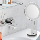 Lustro kosmetyczne z podświetleniem LED Alona Zack stal polerowana 40141