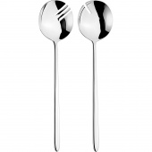 Łyżki do sałat ze stali nierdzewnej Alaska Eternum E-2080-10-1